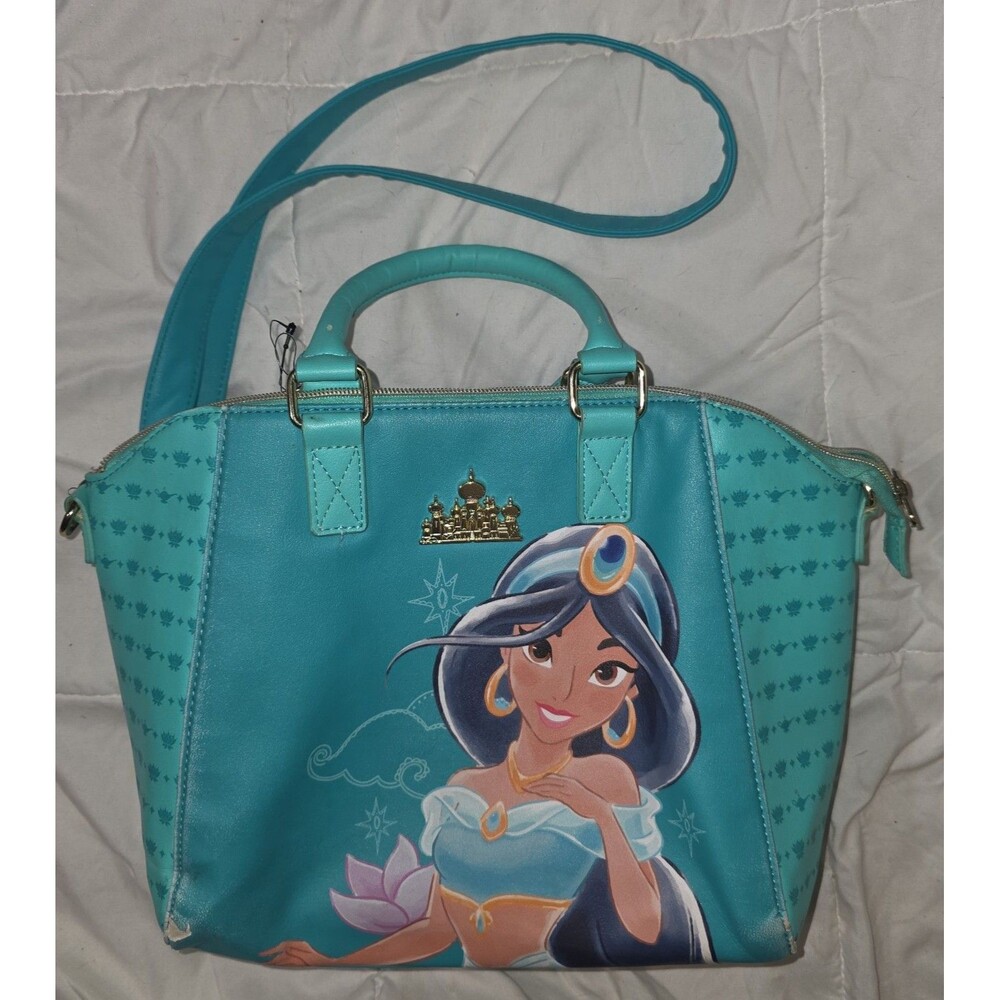 Loungefly Disney Aladdin jasmine handbag bag tote purse crossbody shoulder bag!